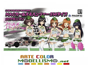 PLATZ HOBBY NUNU MODEL KIT ITEM GPR-2 PACIFIC RACING TEAM