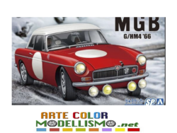 AOSHIMA ITEM 61268 MGB 1966 RALLY MONTECARLO  1/24 MODEL KIT