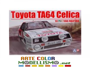 AOSHIMA BEEMAX No 13 B24011 TOYOTA CELICA TA64 1984 PORTOGALLO RALLY