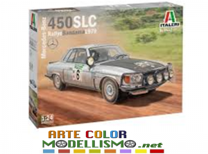ITALERI ITEM 3632 MERCEDES BENZ 450SLC BANDAMA RALLY 1979 1/24 SCALE SPORTS CAR SERIES