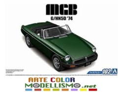 AOSHIMA ITEM 56868 MG MGB G/MN50 1974 Roadster 1/24 SCALE MODEL KIT