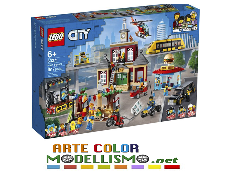 LEGO CITY ITEM 60271 Piazza principale – ArteColorModellismo