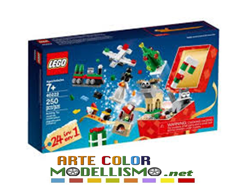 LEGO Christmas ITEM 40222 Grande costruzione di Natale 24 IN 1