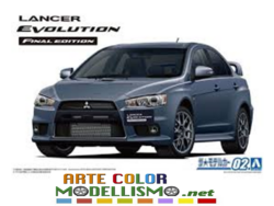 AOSHIMA ITEM 57957 Mitsubishi CZ4A Lancer Evolution Final Edition 1/24 MODEL KIT