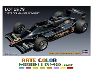 HASEGAWA ITEM FG3 23203 LOTUS TYPE 79 WINNER GP F1 GERMANY 1978 1/20 GRAND PRIX COLLECTION