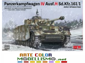 RYEFIELD RFM MODEL KIT ITEM 5046 Pz.Kpfw.IV Ausf.H Sd.Kfz.161/1 EARLY RPODUCTION MILITARY 1/35 SCALE