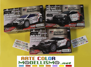 MINI 4WD TAMIYA SET 3 MINI TOYOTA NETZ KOBE TEAM NEKKO LIMITED EDITION