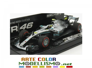 PMA MINICHAMPS ITEM 410 191746 MERCEDES F1 VALENTINO ROSSI 1/43 SCALE DIE CAST MODEL
