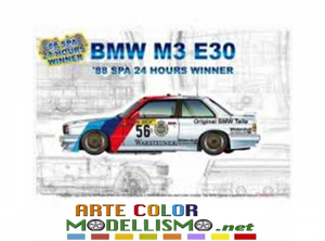 PLATZ HOBBY NUNU MODEL KIT ITEM PN24017 BMW M3 E30 Sport Wartsteiner