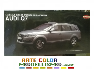 KYOSHO ITEM 09221 BK AUDI Q7 BLACK 1/18 SCALE DIE CAST MODEL