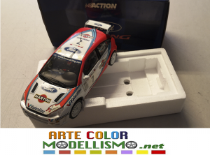 PMA MINICHAMPS ACTION ITEM 032361 FORD FOCUS WRC RALLY 1/18 SCALE DIE CAST MODEL