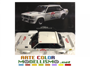 KYOSHO ITEM 08375B FIAT 131 ABARTH JOLLY CLUB 1/18 SCALE DIE CAST MODEL