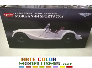 KYOSHO ITEM 08115 W MORGAN 4/4 SPORTS 2008 1/18 SCALE DIE CAST MODEL