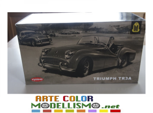 KYOSHO ITEM 08032 BK TRIUMPH TR3A 1/18 SCALE DIE CAST MODEL
