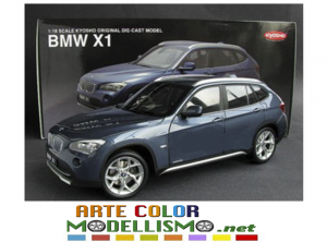 KYOSHO ITEM 08791 BL BMW X1 BLUE 1/18 SCALE DIE CAST MODEL
