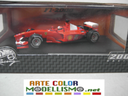 MATTEL HOT WHEELS ITEM 26748 FERRARI F2000 M. SCHUMACHER 1/43 SCALE DIE CAST MODEL