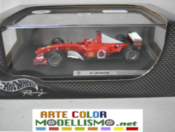 MATTEL HOT WHEELS ITEM 54618 FERRARI F2002 M. SCHUMACHER F1 1/43 SCALE DIE CAST MODEL