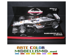 PMA MINICHAMPS F1 ITEM 530 004302 McLAREN MP4/15  2000  D. Coulthard 1/43 SCALE DIE CAST