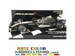 PMA MINICHAMPS F1 ITEM 530 054319 McLAREN MP4/20 K. Raikkonen WIN GP MONACO 2005 1/43 SCALE DIE CAST