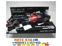 PMA MINICHAMPS ITEM 400 080115 TORO ROSSO VETTEL WINNER GP ITALIA 2008 1/43 SCALE DIE CAST MODEL