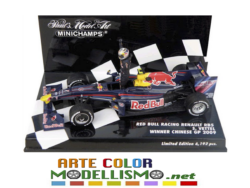 PMA MINICHAMPS ITEM 400 090115 RED BULL VETTEL WINNER GP CHINA 2009 1/43 SCALE DIE CAST MODEL