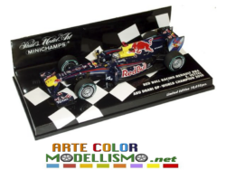 PMA MINICHAMPS ITEM 410 100105 RED BULL VETTEL ABU DHABI GP 2010 WORLD CHAMPION 1/43 SCALE DIE CAST MODEL