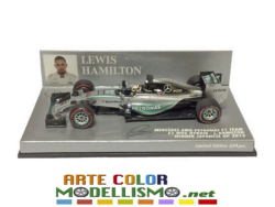 PMA MINICHAMPS F1 ITEM 410 150344 MERCEDES GP F1 TEAM HAMILTON WIN JAPAN 2015 1/43 SCALE DIE CAST