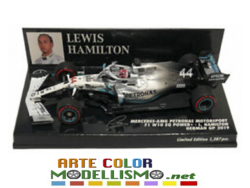 PMA MINICHAMPS ITEM 417 191144 MERCEDES HAMILTON GERMAN GP 2019 1/43 SCALE DIE CAST MODEL
