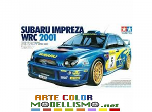 TAMIYA ITEM 24240 SUBARU IMPREZA WRC 2001 MONTECARLO RALLY 1/24 SCALE SPORTS CAR SERIES