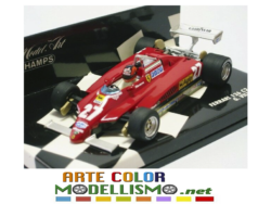 PMA MINICHAMPS ITEM 430 820027 FERRARI 126 C2 VILLENEUVE 1/43 SCALE DIE CAST MODEL