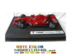 MATTEL HOT WHEELS ITEM L 8779 FERRARI F2008 RAIKKONEN 1/43 SCALE DIE CAST MODEL