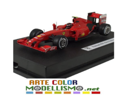 MATTEL HOT WHEELS ITEM P 9963 FERRARI F60 F1 2009 RAIKKONEN 1/43 SCALE DIE CAST MODEL
