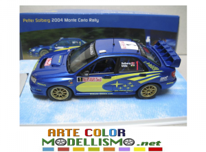 IXO MODELS PRODRIVE 04MC SUBARU MONTE CARLO RALLY 2004 1/43 DIE-CAST CAR SCALE