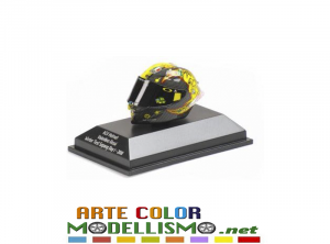 MINICHAMPS PMA ITEM 399 180066 CASCO / HELMET MOTO GP 2018 TEST VALENTINO ROSSI 1/8 SCALE