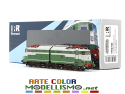 HR 2738 HORNBY RIVAROSSI E 646 GRIGIO/VERDE LOCOMOTIVA ELETTRICA FS TRENITALIA HO 1/87