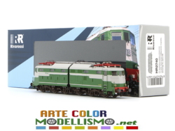 HR 2740 HORNBY RIVAROSSI E 646 GRIGIO/VERDE LOCOMOTIVA ELETTRICA FS TRENITALIA HO 1/87
