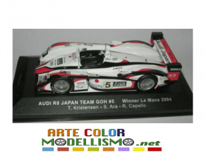 IXO MODELS WINNER LE MANS 2004 Audi R8 Japan Team Goh 1/43 DIE-CAST CAR SCALE