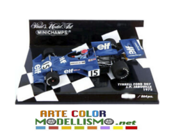 PMA MINICHAMPS ITEM 400 750015 TYRREL FORD 007 1975 GP F1 1/43 SCALE DIE CAST MODEL