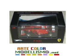 MATTEL ELITE ITEM N5587 FERRARI F300 SCHUMMY 1/43 SCALE DIE CAST MODEL