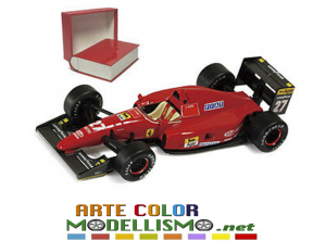 IXO HOT WHEELS LA STORIA SF 18/92 FERRARI F92A ALESI 1/43 SCALE DIE CAST MODEL