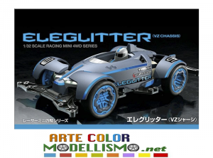 MINI 4WD TAMIYA ITEM 18100 ELEGLITTER Telaio VZ CHASSIS