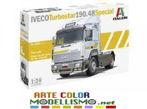 ITALERI ITEM 3926 CAMION IVECO TURBOSTAR 190.48 SPECIAL 1/24 SCALE SERIES TRUCKS