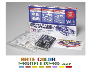 MINI 4WD TAMIYA ITEM 95627 VOL.2 TUNE UP PARTS SET RICAMBI CLASSICI LIMITED EDITION KIT