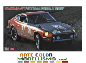 HASEGAWA ITEM 20529 Datsun Fairlady 240Z 1973 TACS CLOVER Rally Winner 1/24 SCALE KIT