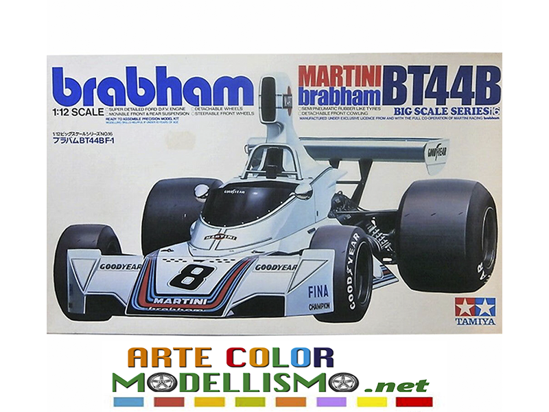 TAMIYA ITEM 12042 MARTINI BRABHAM BT44B 1975 1/12 GRAND PRIX COLLECTION