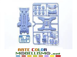 MINI 4WD TAMIYA ITEM 95629 VZ TELAIO CHASSIS BLUE PASTEL