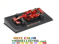 MATTEL HOT WHEELS ELITE N 5604 FERRARI F2007 K. RAIKKONEN DARK RED 1/43 SCALE DIE CAST MODEL