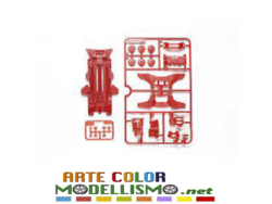 MINI 4WD TAMIYA ITEM 95630 VZ TELAIO CHASSIS RED