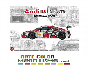 PLATZ HOBBY NUNU 1/24 MODEL KIT ITEM PN24028 Audi R8 HONG KONG GT3 2015 Macau