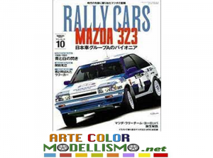 RALLY CARS #10 RIVISTA MAGAZINE BOOK PUBLISHING SANEI SHOBO MAZDA 323